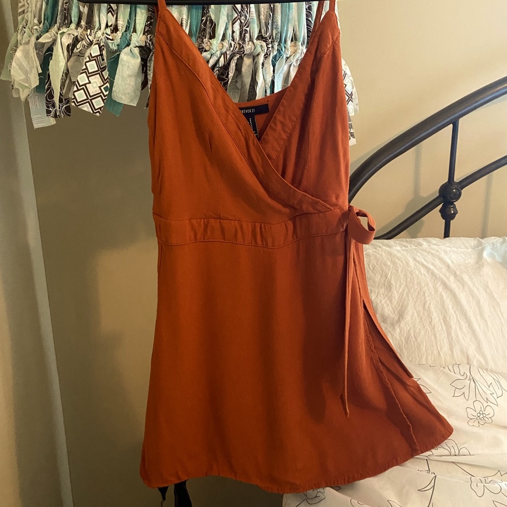 Forever 21 romper with tie on side
